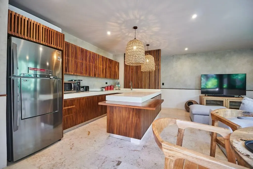 Apartment Nuuch Classy Ph W/ Private Pool/Rooftop, Aldea Zama Tulum Mexico