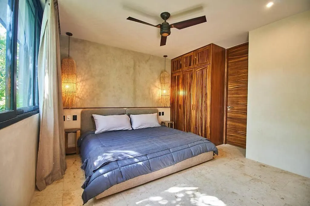 Apartment Nuuch Classy Ph W/ Private Pool/Rooftop, Aldea Zama Tulum